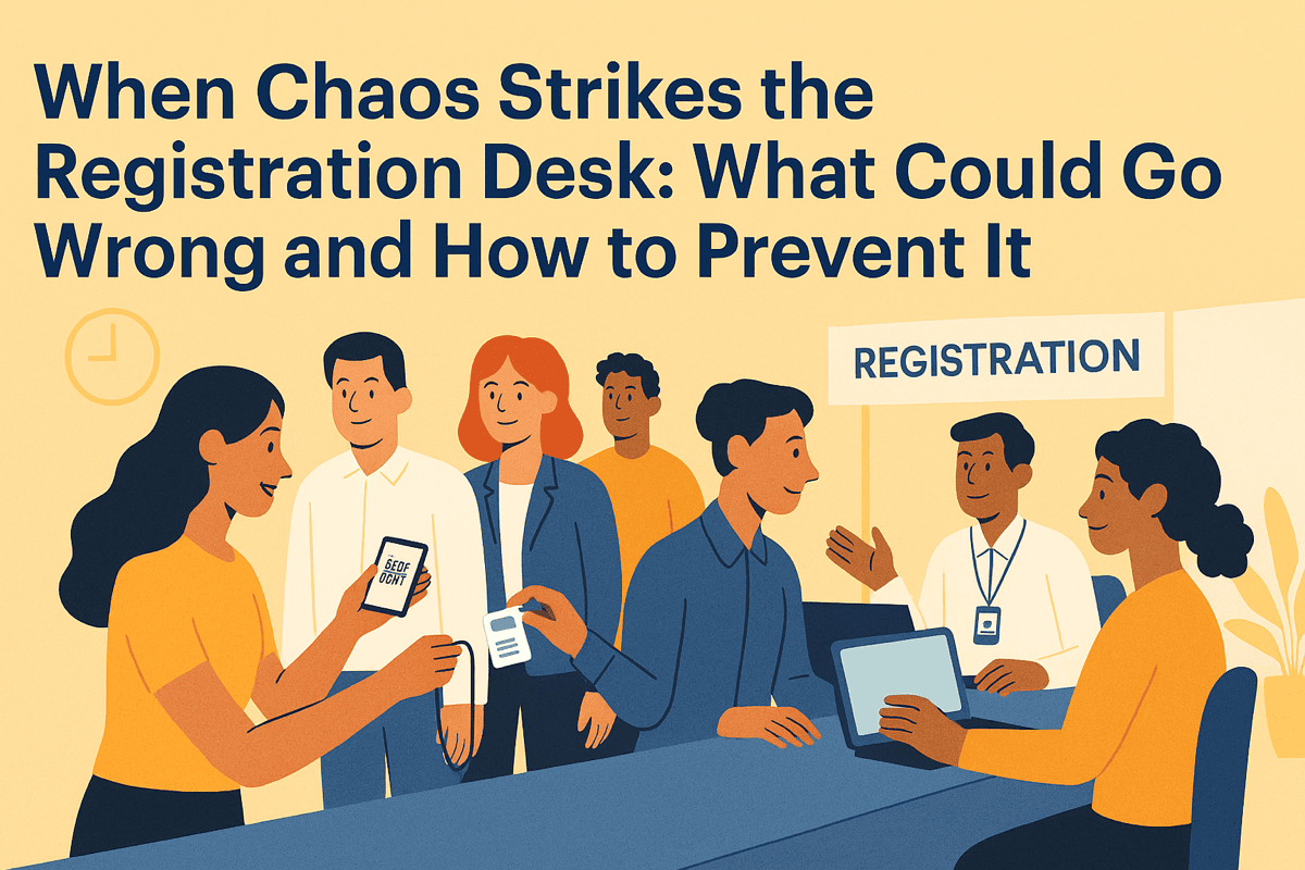 WHEN CHAOS STRIKES THE REGISTRATION DESK: WHAT COULD GO WRONG AND HOW TO PREVENT IT